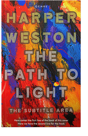 Pre Made Book Cover Biscay