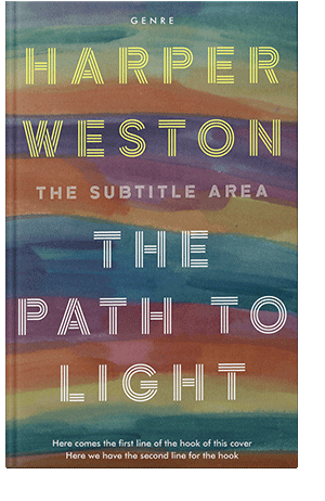 Pre Made Book Cover Sandstone