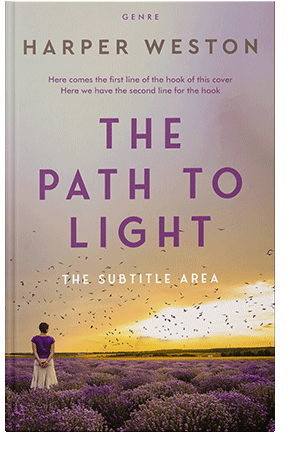 Pre Made Book Cover Bison Hide