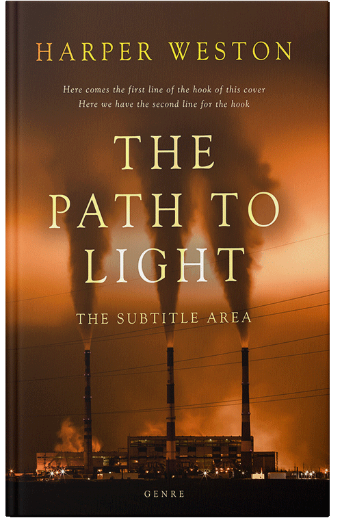 Front view of Dark Ebony #23059 - Premade Science & Nature Book Cover