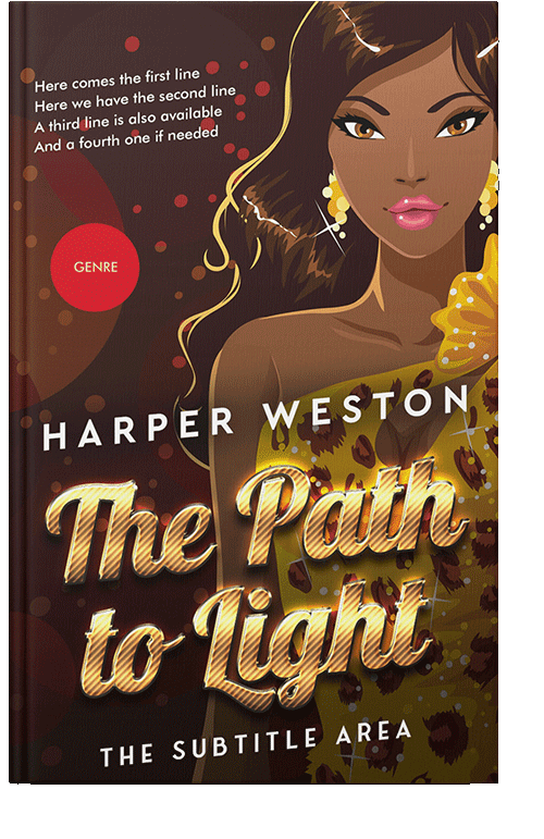 Front view of Paco #23061 - Premade Chick Lit Book Cover