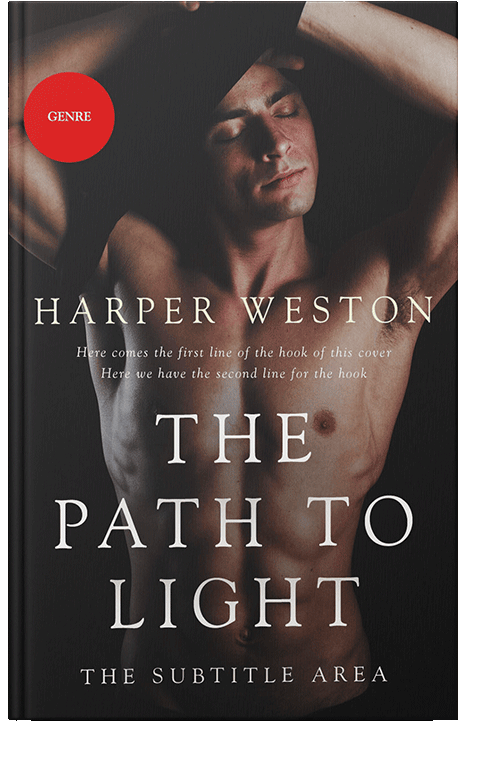 Front view of Thunder #23070 - Premade Erotica Book Cover