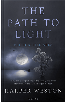 Pre Made Book Cover Steel Gray