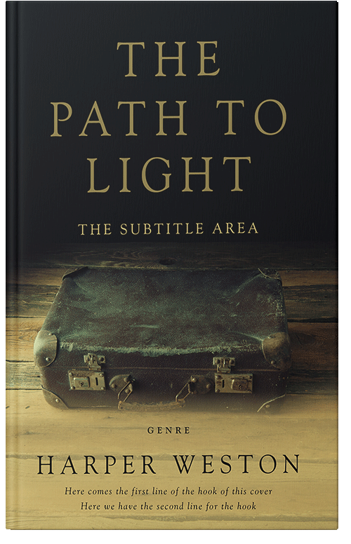 Front view of Premade Travel Book Cover - Laser