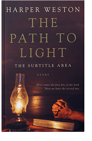 Pre Made Book Cover Gondola