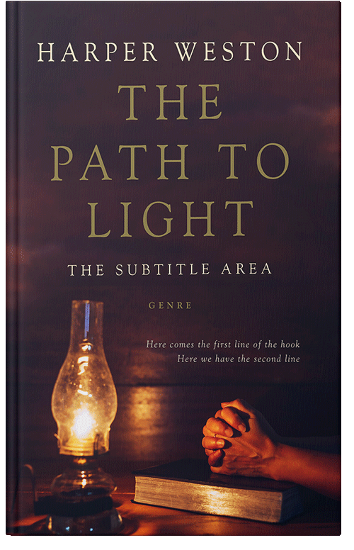 Front view of Premade Religion & Spirituality Book Cover - Gondola