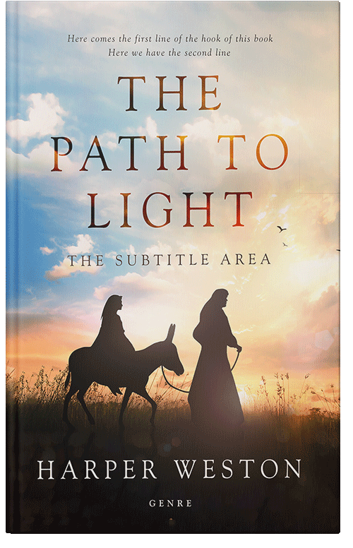 Front view of Premade Religion & Spirituality Book Cover - Dune