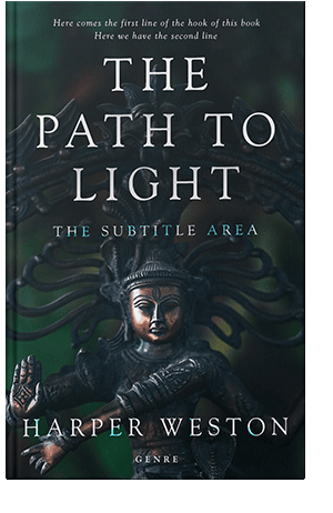 Pre Made Book Cover Aztec