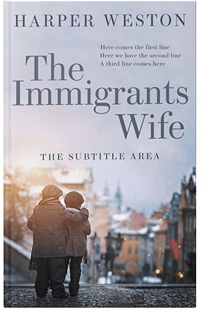 Pre Made Book Cover Mischka