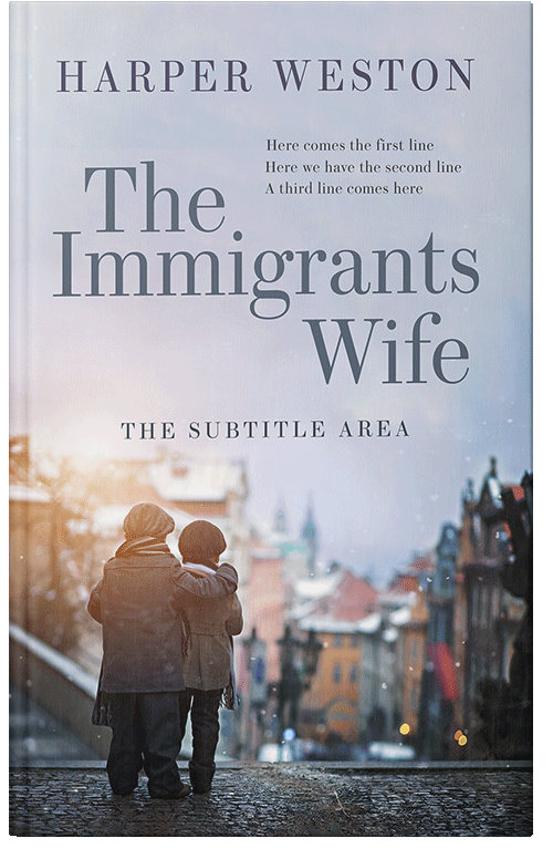 Front view of Premade Literary Fiction Book Cover - Mischka