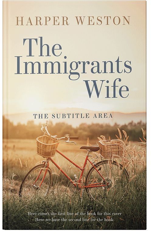 Front view of Premade Literary Fiction Book Cover - Armadillo