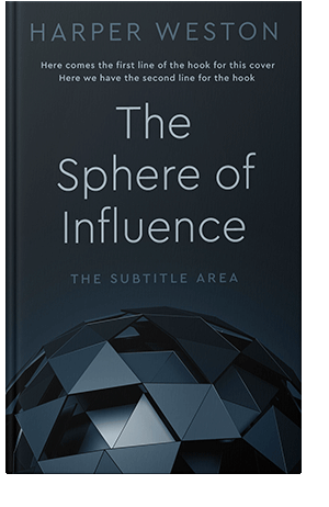 Pre Made Book Cover Ebony