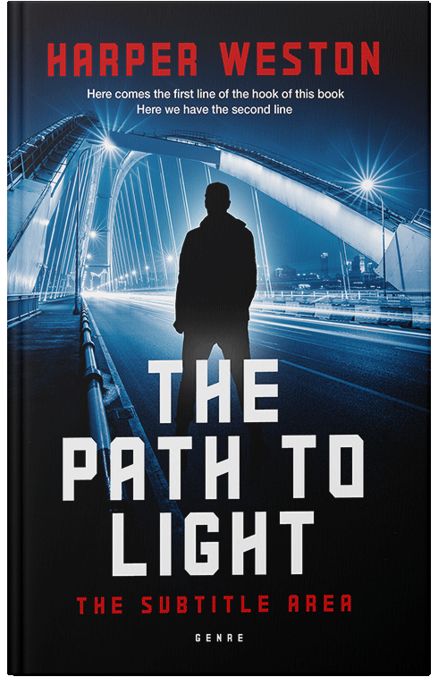 Front view of Premade Mystery & Thriller & Suspense Book Cover - Black Pearl