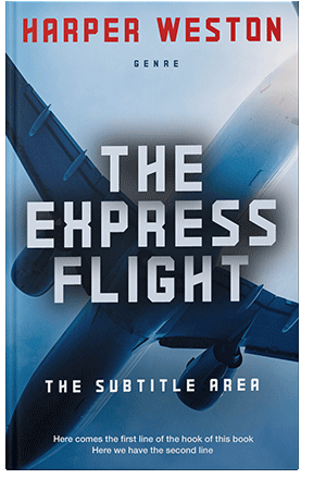 Pre Made Book Cover Ghost