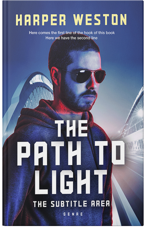 Front view of East Bay #23126 - Premade Mystery & Thriller & Suspense Book Cover