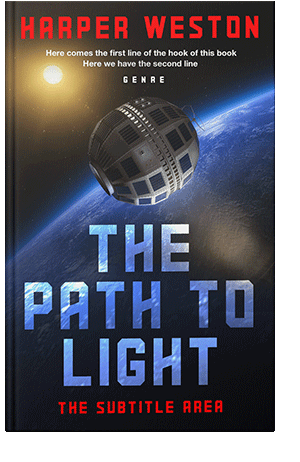 Pre Made Book Cover Mirage