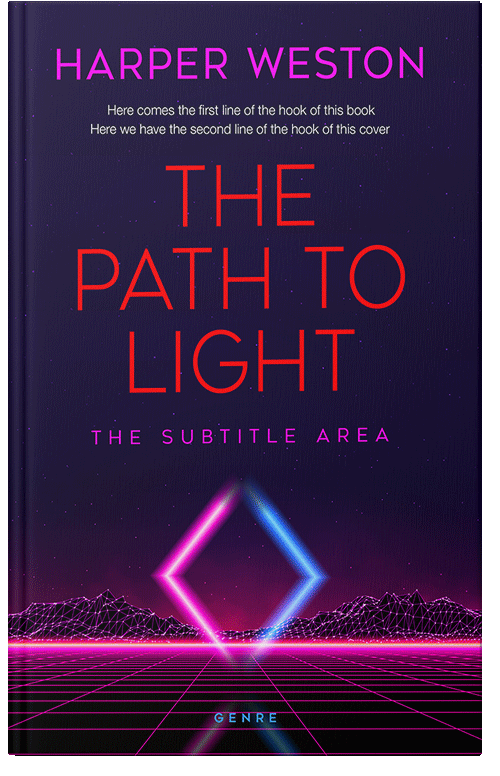 Front view of Premade Science Fiction Book Cover - Black Rock