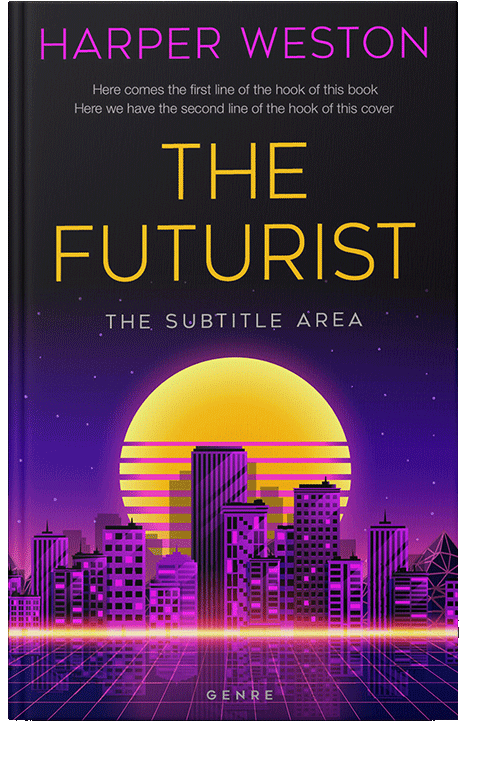 Front view of New York Pink #23133 - Premade Mystery & Thriller & Suspense Book Cover