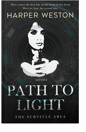 Pre Made Book Cover Woodsmoke