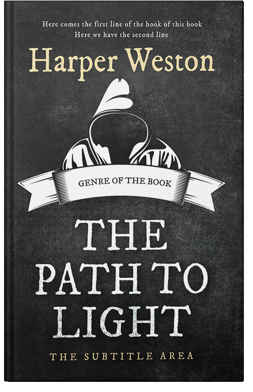 Front view of Shark #23153 - Premade Mystery & Thriller & Suspense Book Cover