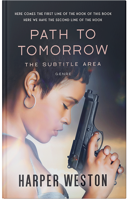 Front view of Premade Mystery & Thriller & Suspense Book Cover - Charade