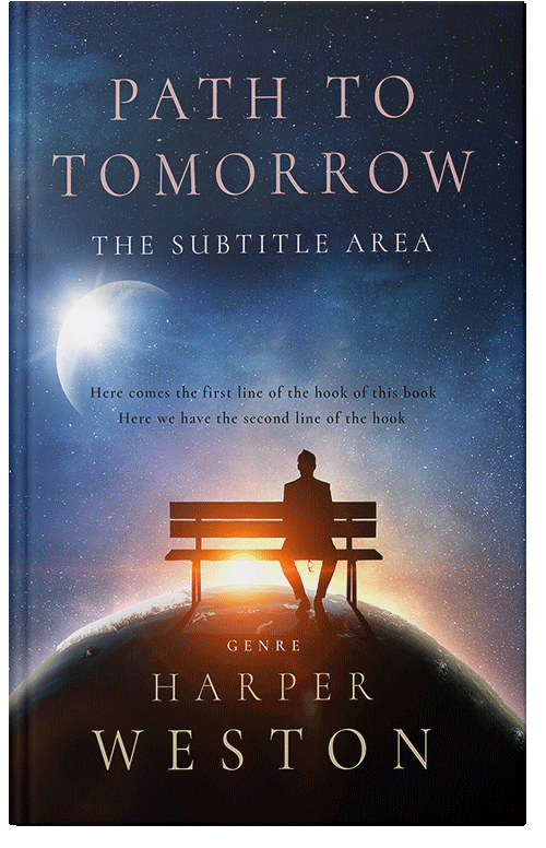 Front view of Rodeo Dust #23163 - Premade Self-Improvement & Self-Help Book Cover