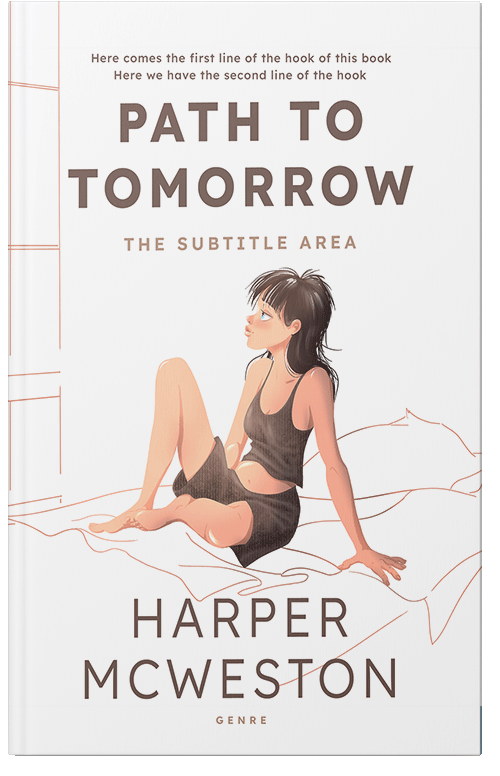 Front view of Quicksand #23184 - Premade Teen & Young Adult Book Cover