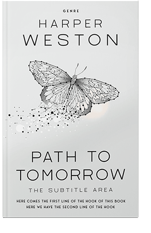 Pre Made Book Cover Black Haze