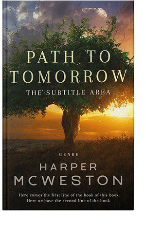 Pre Made Book Cover Oil