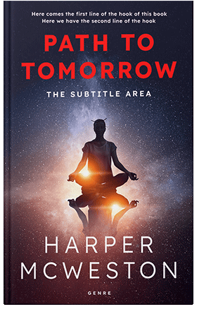 Pre Made Book Cover New York Pink