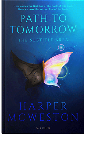 Pre Made Book Cover Black Pearl