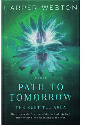 Pre Made Book Cover Elephant