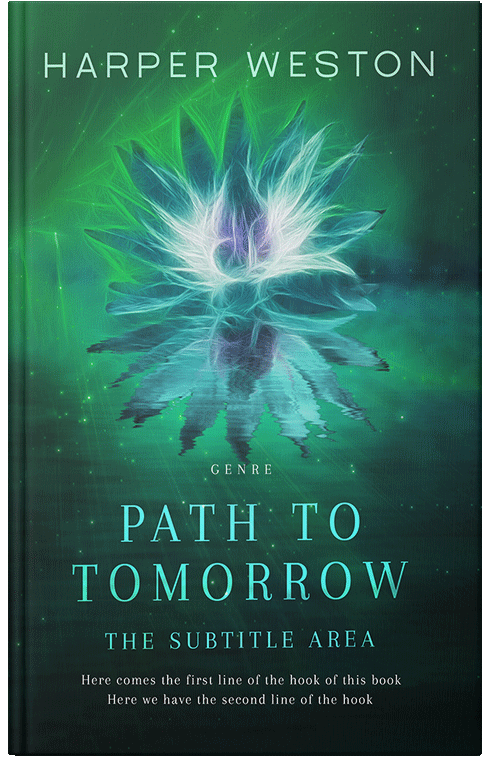 Front view of Elephant #23207 - Premade Health & Mind & Body Book Cover