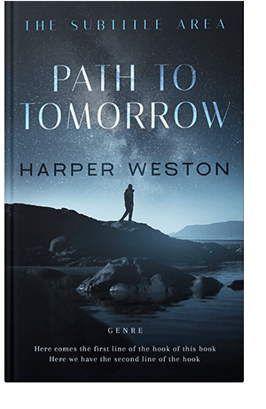 Pre Made Book Cover Mirage