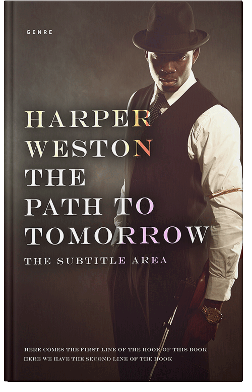 Front view of Cocoa Brown #23210 - Premade Mystery & Thriller & Suspense Book Cover