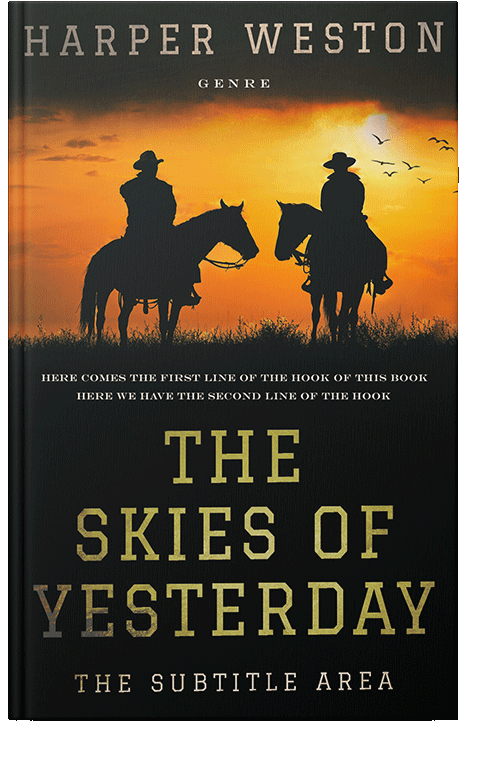 Front view of Rangoon Green #23214 - Premade Action & Adventure Book Cover