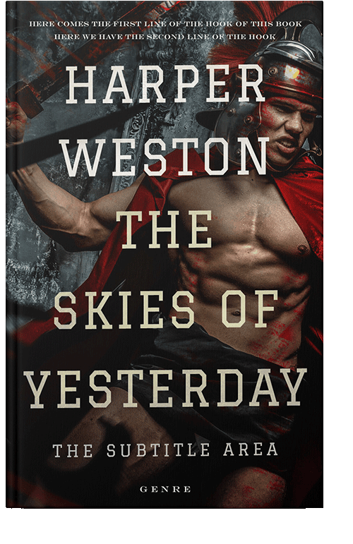 Front view of Rodeo Dust #23218 - Premade Historical Book Cover