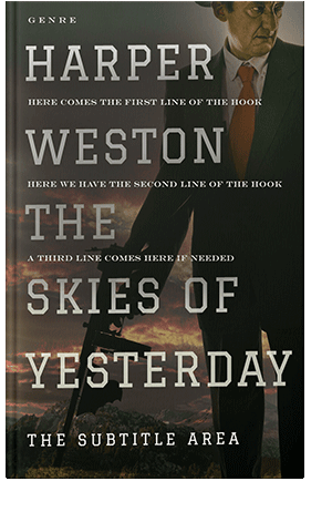 Pre Made Book Cover Rangoon Green