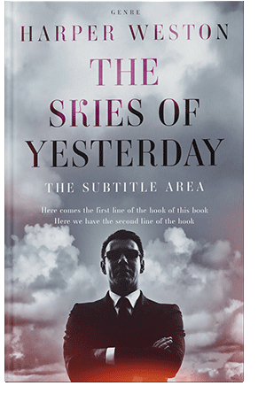 Pre Made Book Cover Bombay