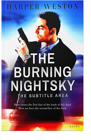 Pre Made Book Cover Coffee Bean