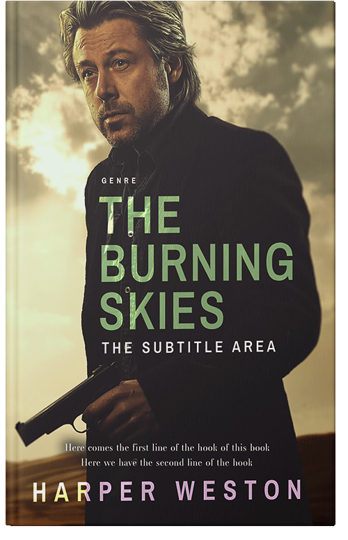 Front view of Pavlova #23227 - Premade Mystery & Thriller & Suspense Book Cover