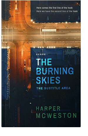 Pre Made Book Cover Vulcan