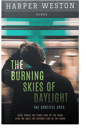 Pre Made Book Cover Vanilla