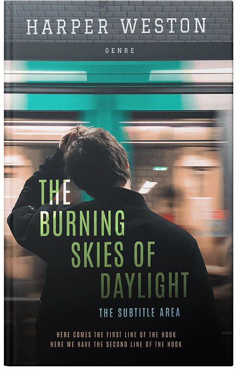 Front view of Vanilla #23230 - Premade Mystery & Thriller & Suspense Book Cover