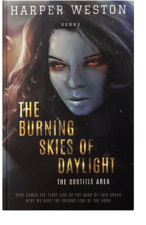 Pre Made Book Cover Thunder