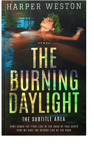 Pre Made Book Cover Rangoon Green