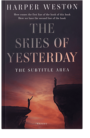 Pre Made Book Cover Contessa