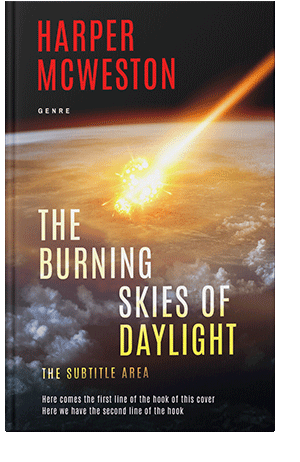 Pre Made Book Cover Harvest Gold