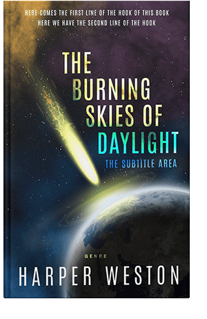 Pre Made Book Cover Mirage