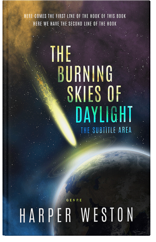 Front view of Mirage #23247 - Premade Apocalyptica Book Cover